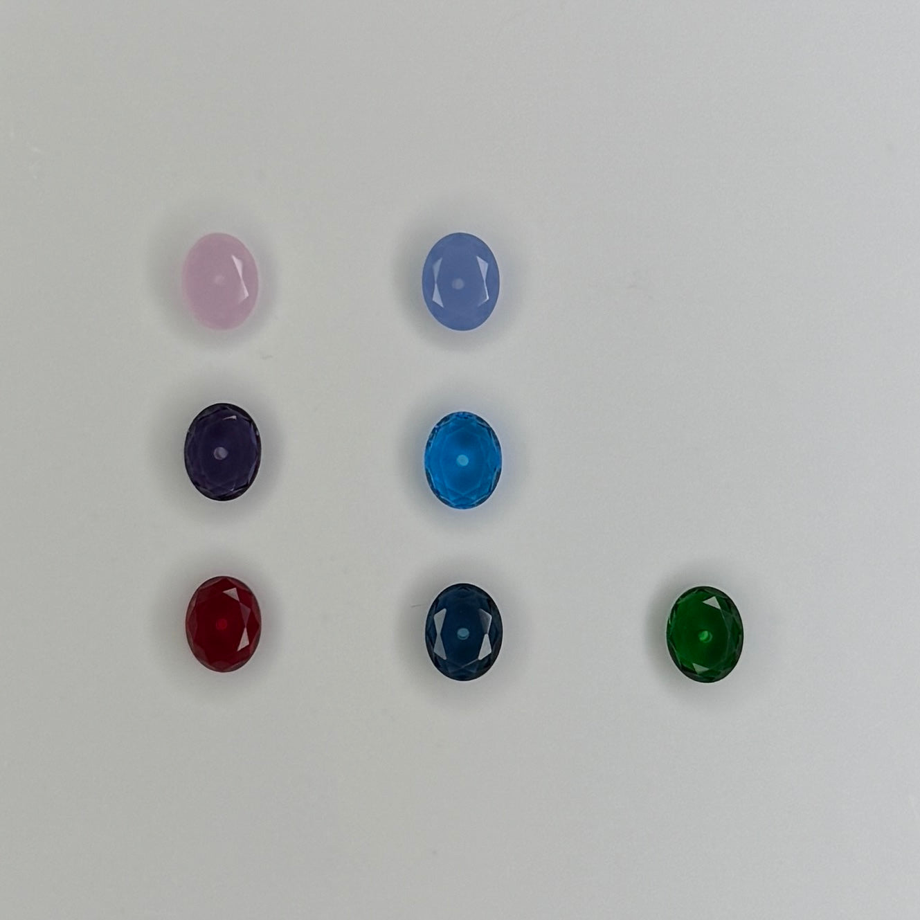 Oval with Center Hole