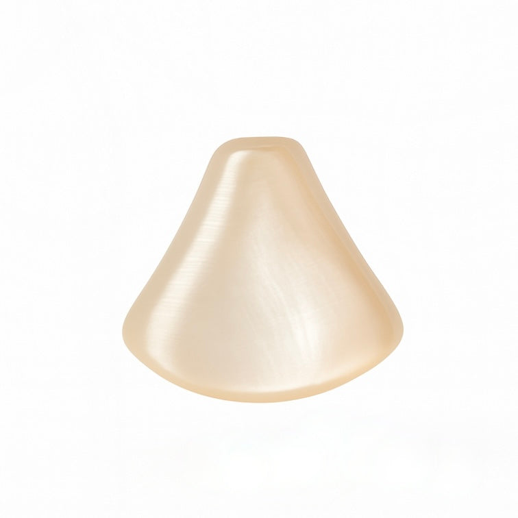 Flat Back Shell-Shaped Cabochon