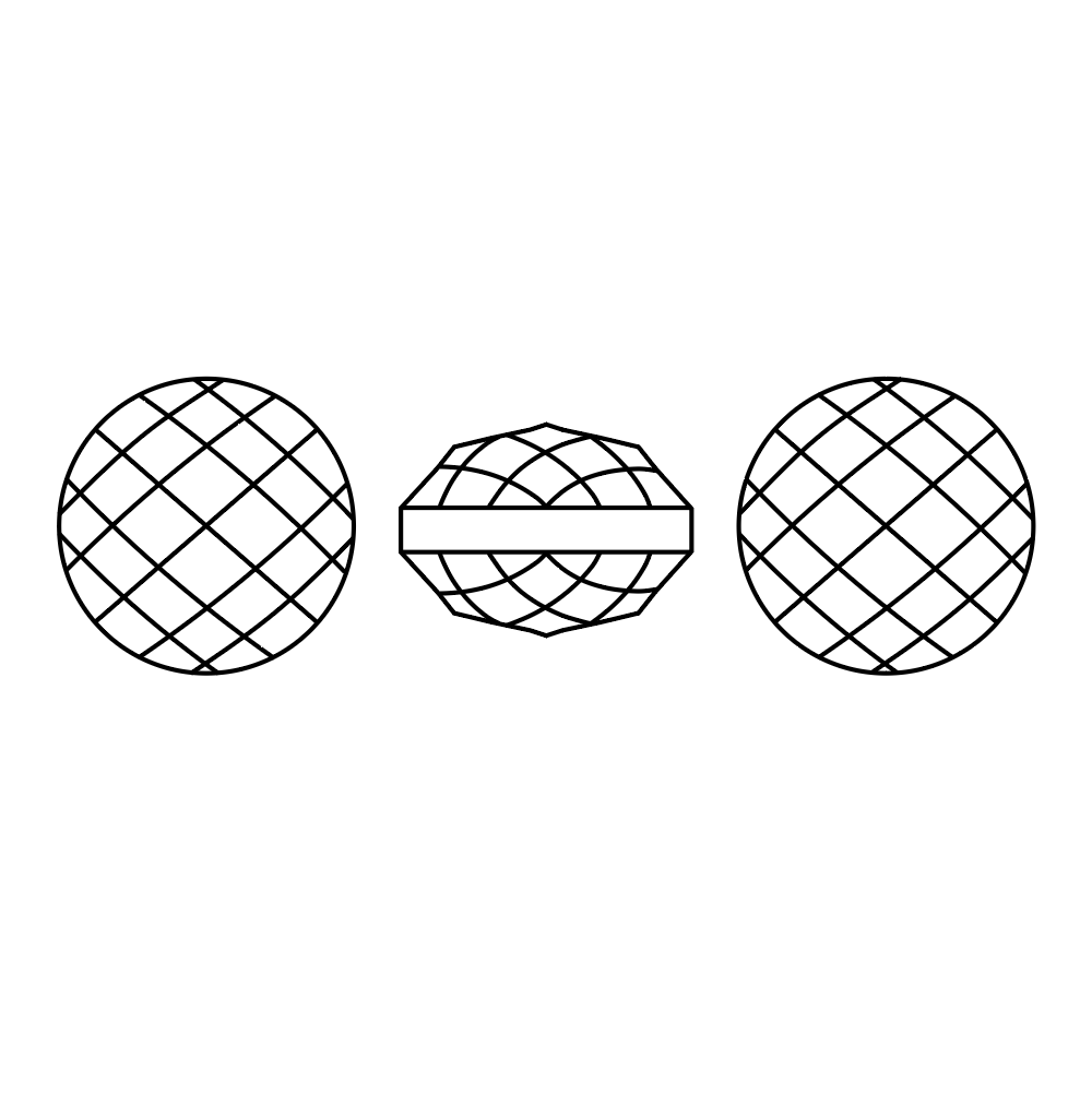 Роза круглая