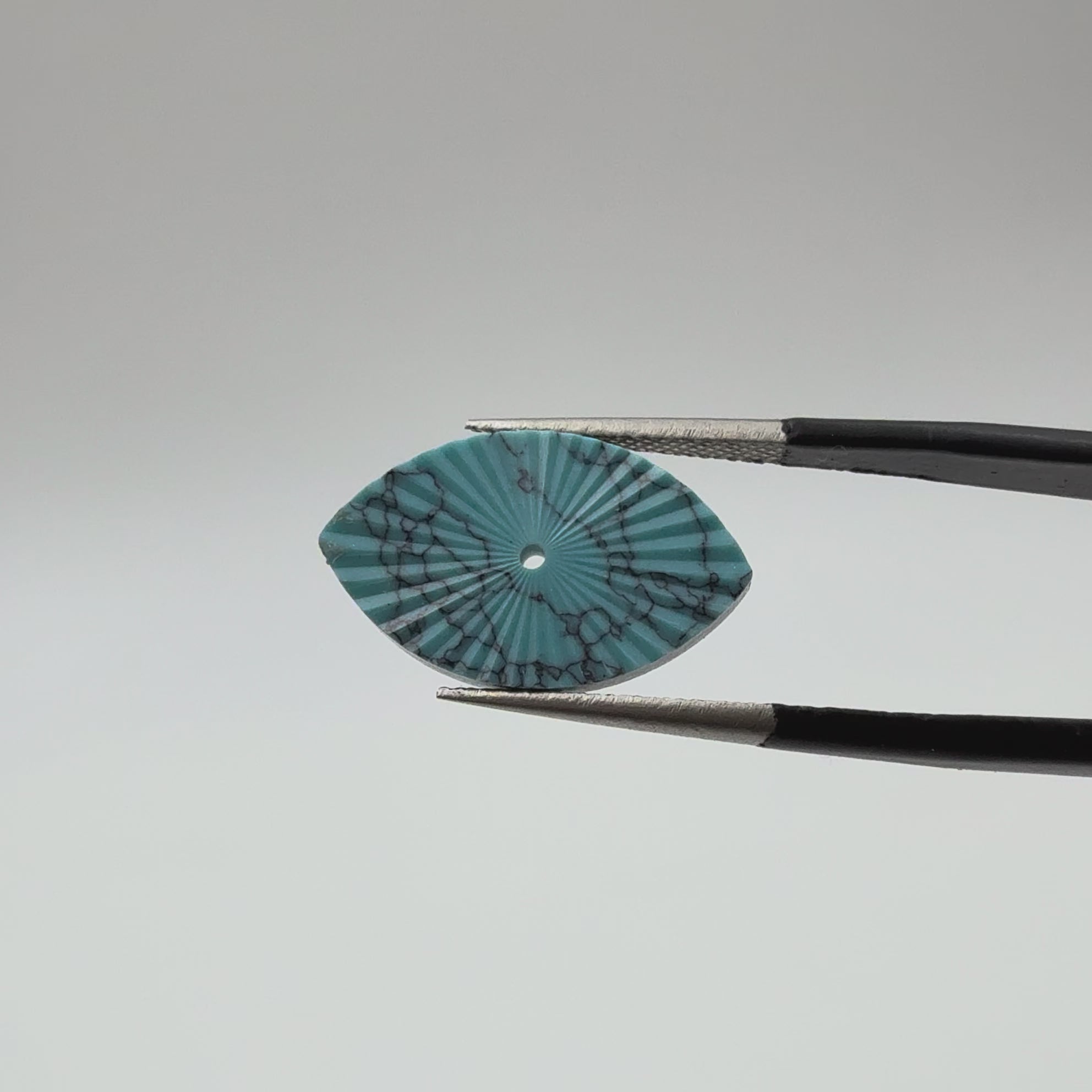 Marquise with Lines & Hole