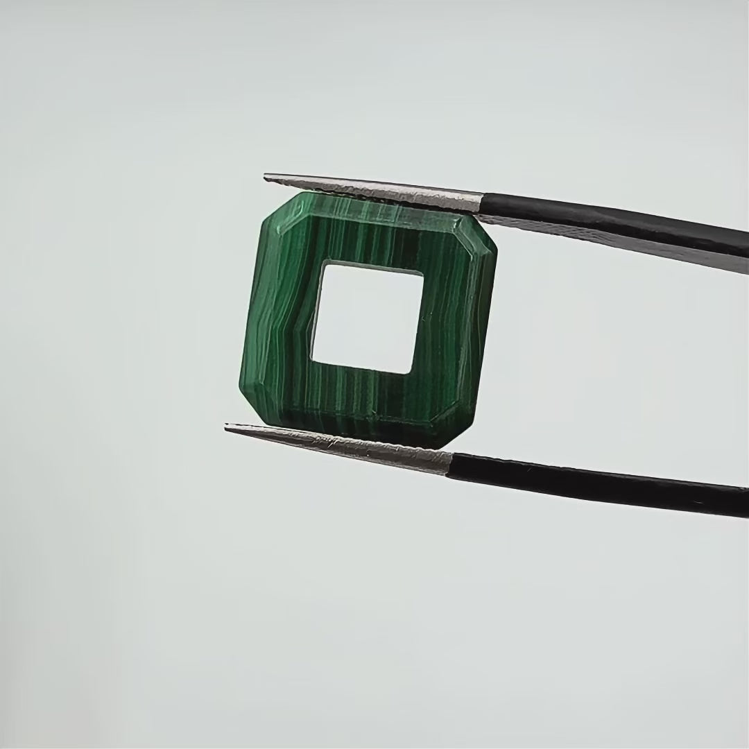 Flat Back Square with Hole