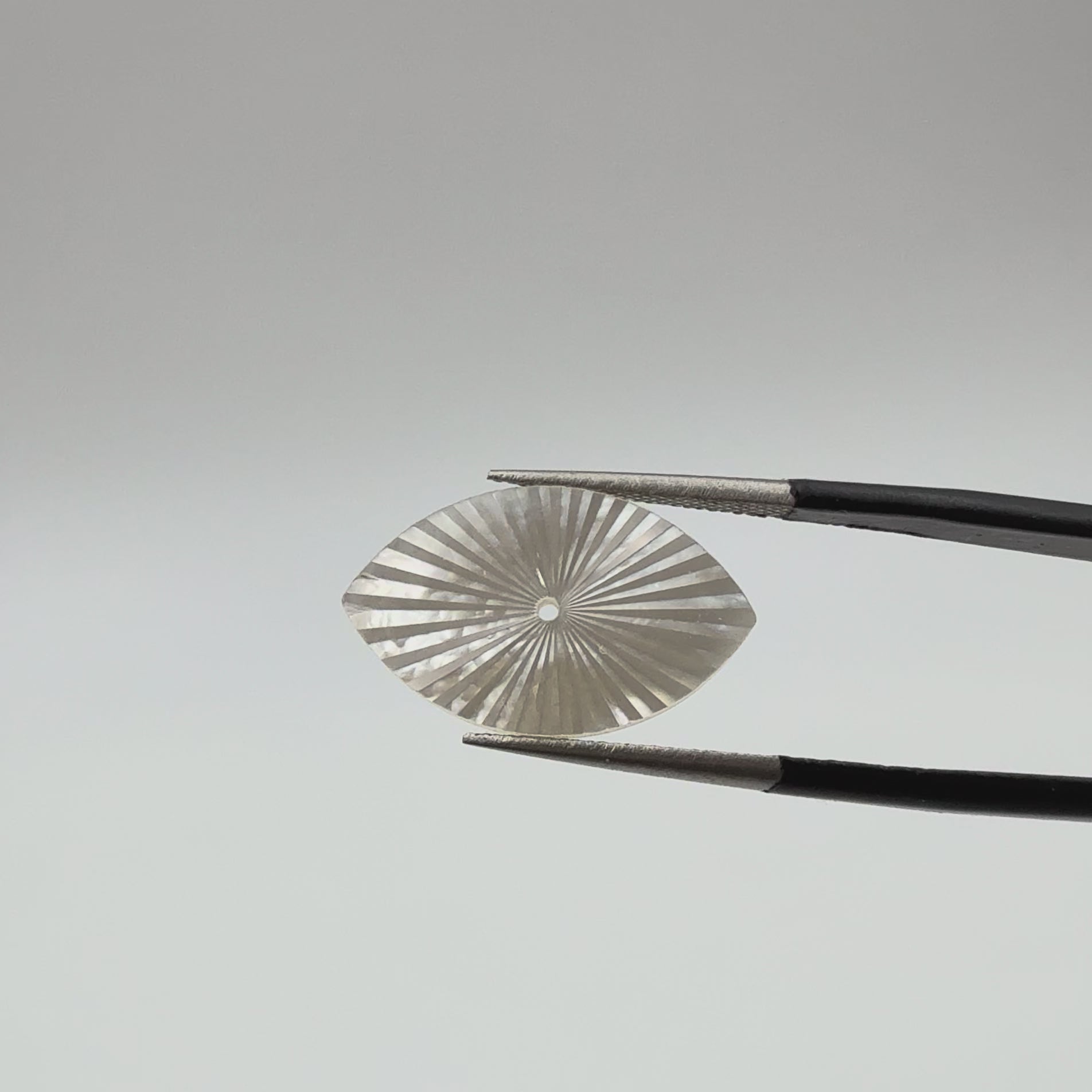 Marquise with Lines & Hole