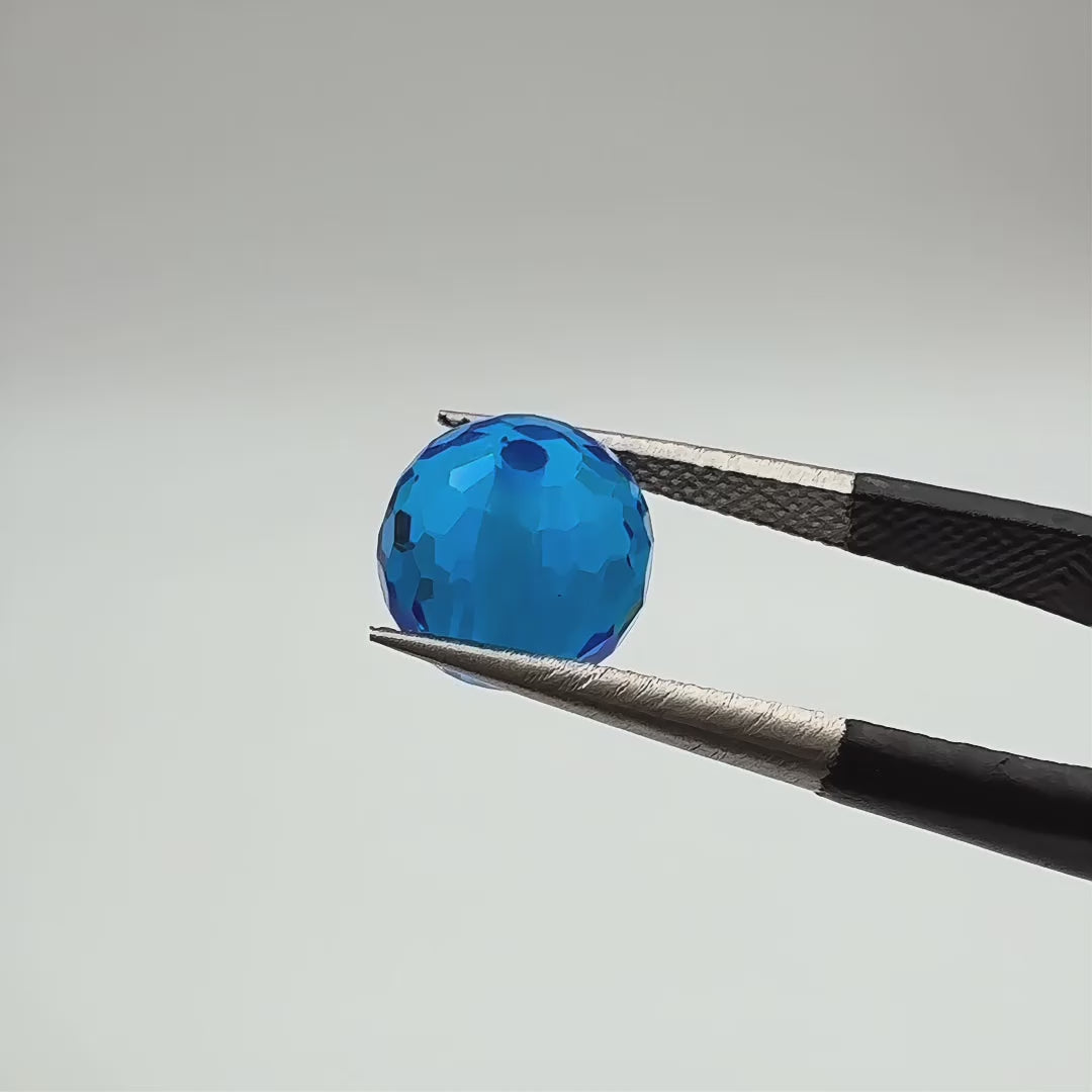 Ball Faceted & Drilled