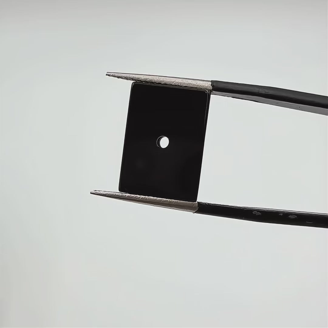 Flat Rectangle with Center Hole