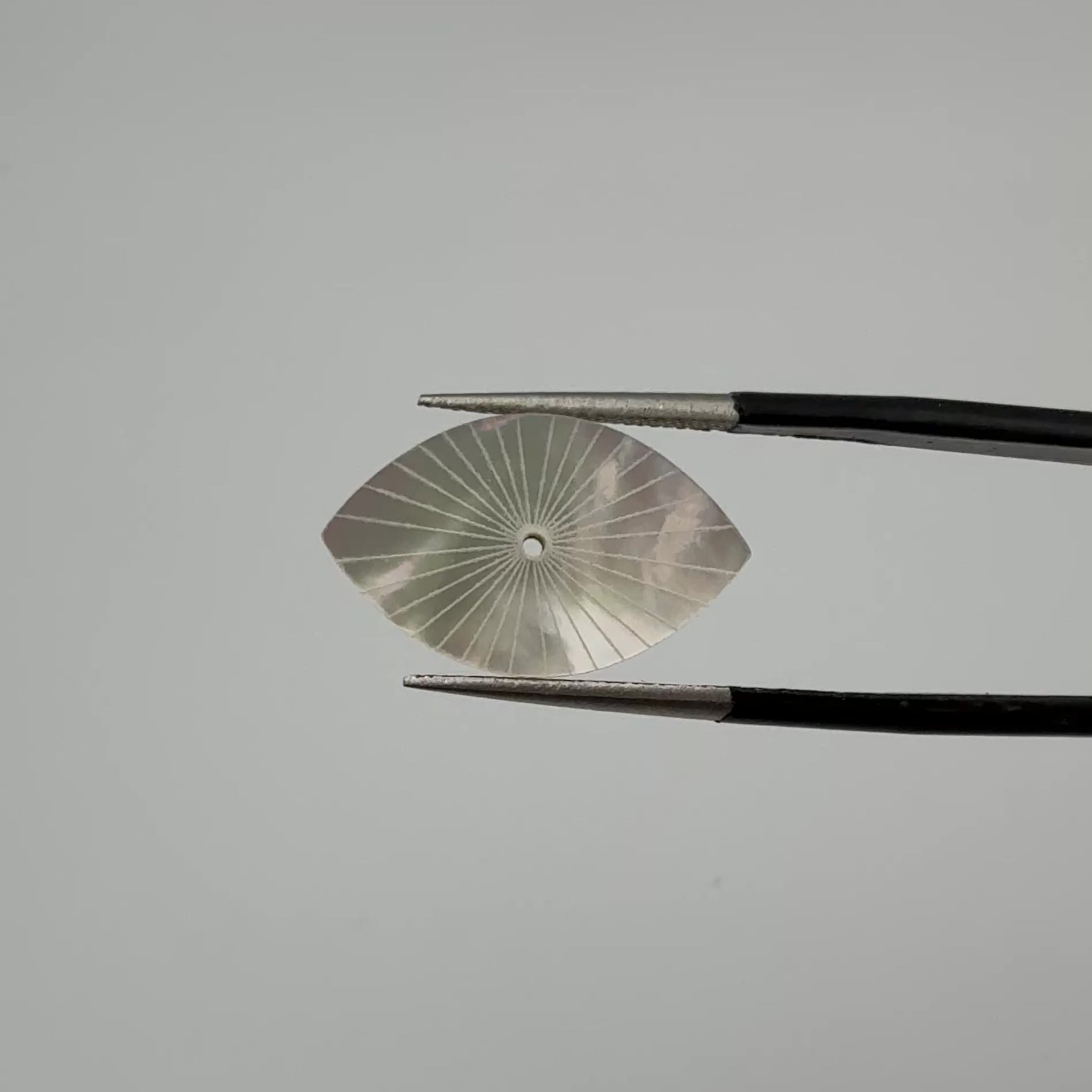 Marquise with Lines & Hole
